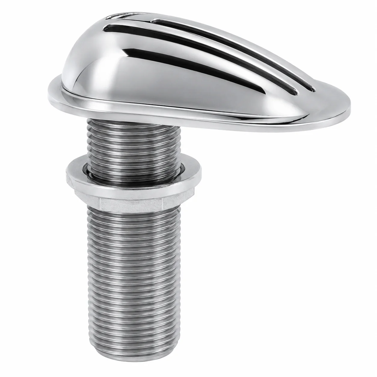 316 Stainless Steel Boat Intake Strainer Thru Hull Water Filter Scoop Grate for Yacht Marine Seawater Inlet Outlet Accessories