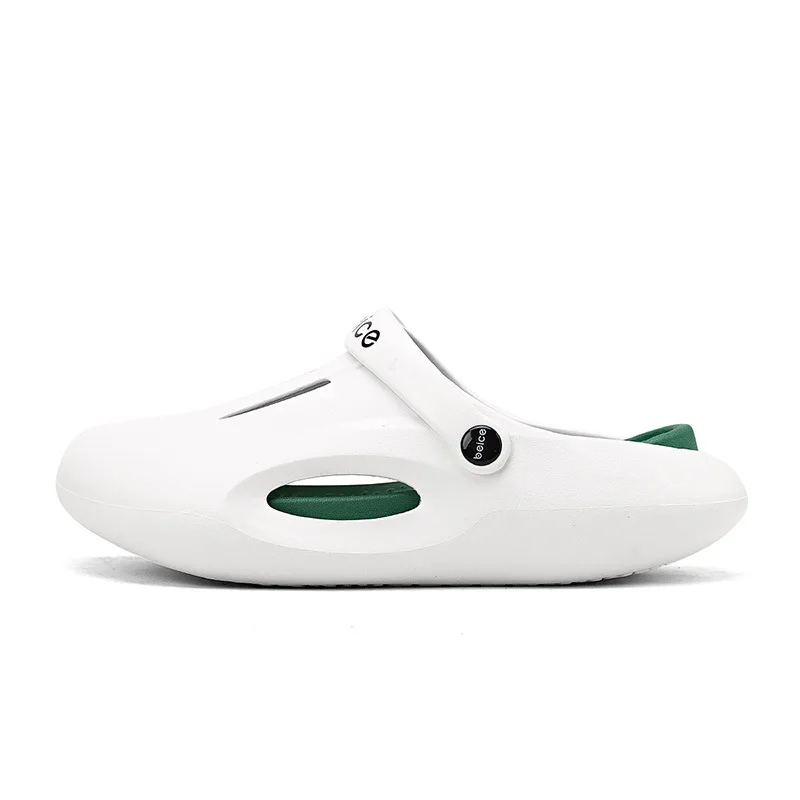 

Men Summer Slip on Anti Slip Soft Lightweight Thick Sole Comfortable Sandals Beach Casual Shoes