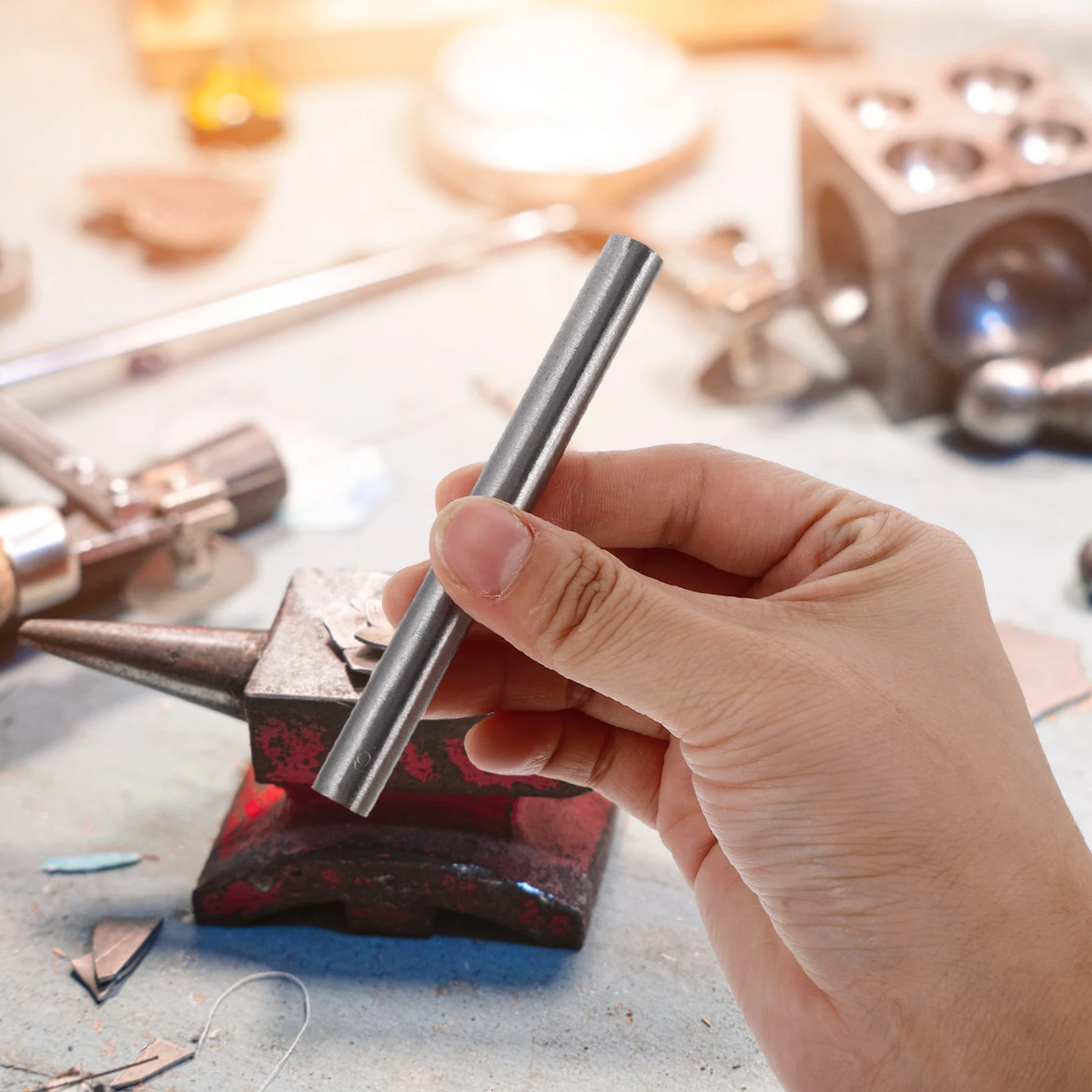 

1 set 1 Set Hollow Hole Tool Grommet Setting Kit With Base Pu Die Punch For Eyelet Fabric Crafts Handbags Clothing Handheld Snap