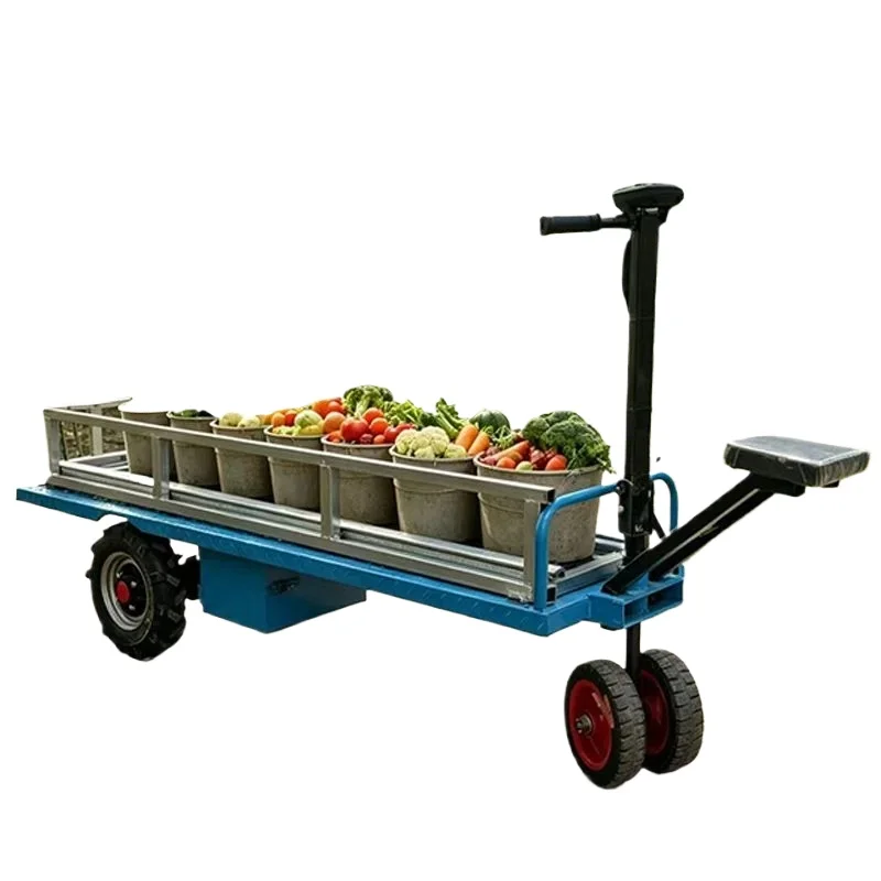 Greenhouse transporter Electric flatbed truck Multi-purpose orchard bucket truck