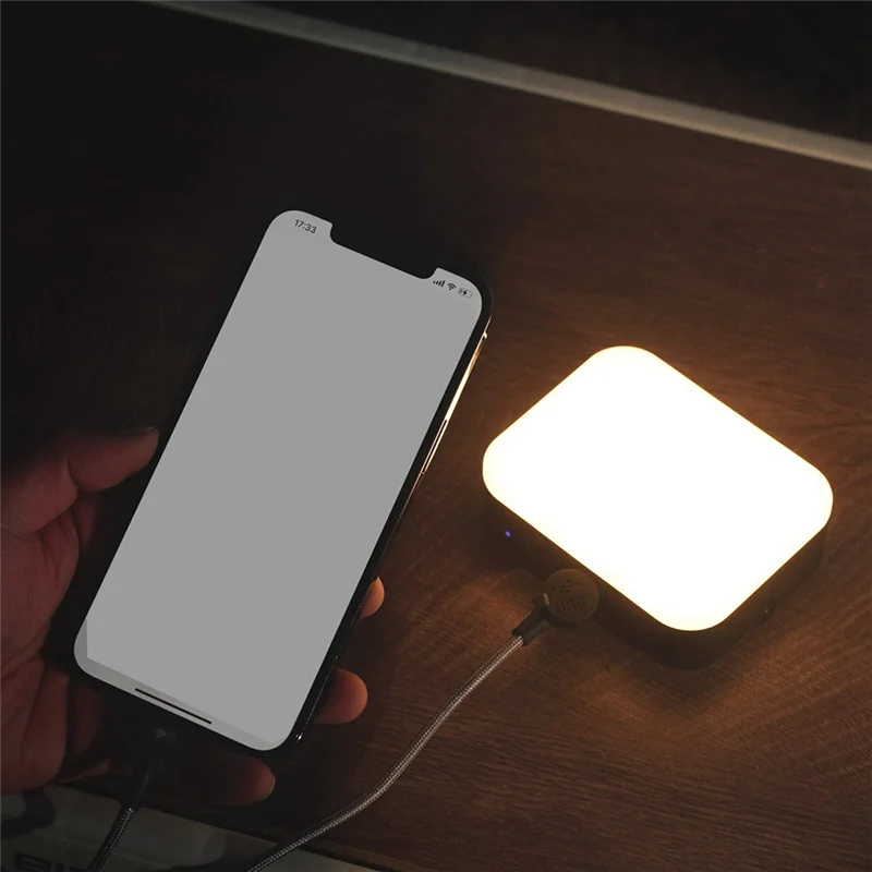 

ABMR-Camping Light USB Charging Light Emergency Flashlight Night Fourth Gear Dimming Outdoor Hiking 4000Ma