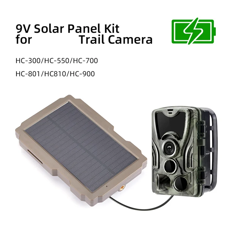 

Outdoor Camera SP-03 Trail Camera Solar Panel Kit For Suntek Trail Camera All Model Camera Panel Charging Panel
