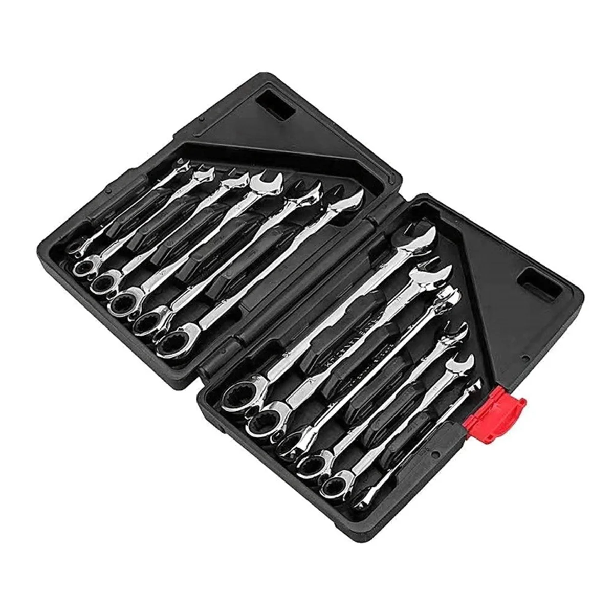 

ABGL 12PCS Dual-Purpose Ratchet Wrench Fixed Wrench Hand Tool Set 72 Teeth 12-Piece Ratchet Wrench Combination Kit