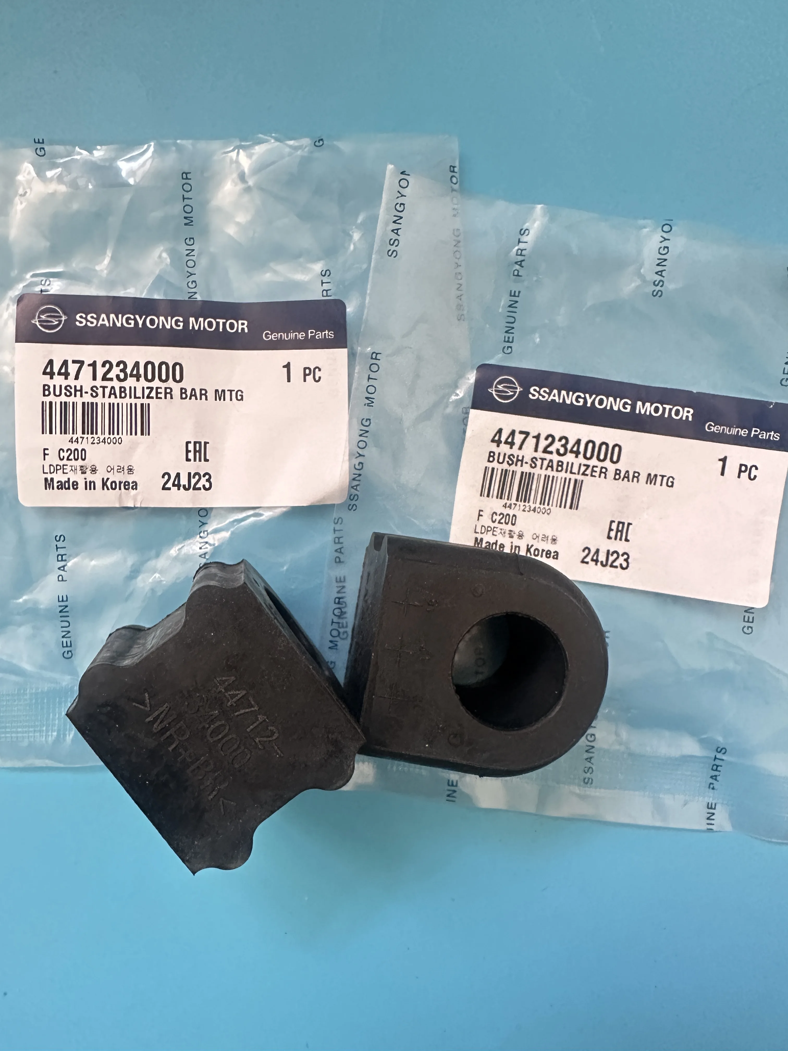 Bucha da barra estabilizadora dianteira 2PC 4471234000 para Ssangyong Korando C