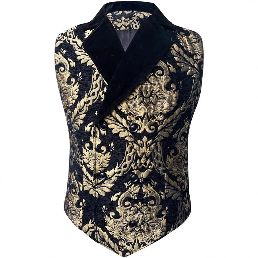 High-Quality Autumn Winter Korean Fashion New Single-Breasted Suit Vest Men's Sleeveless Jacket