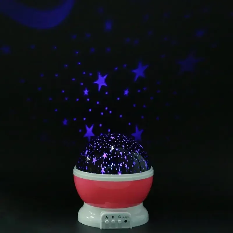الدورية العارض النجوم ليلة ضوء لعب الاطفال نجوم السماء LED أضواء القمر بطارية لعبة USB غرفة نوم الأطفال الإسقاط ليلة اللعب