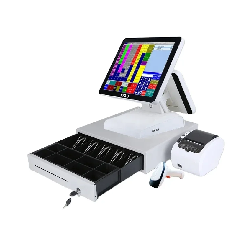 

Restaurant Retail Billing Touch windows Android Pos Cashier Machine POS terminal Cash Register All In One POS Systems