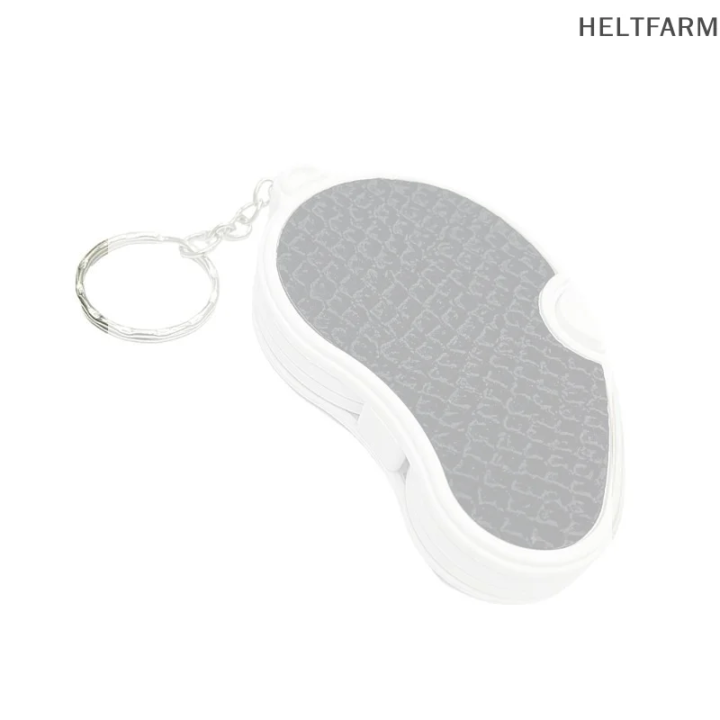 5X Pocket Magnifying Glass With LED Light Handheld Jewelry Loupe Keychain 45mm Illuminated Coins Magnifier For Jewelers Senior