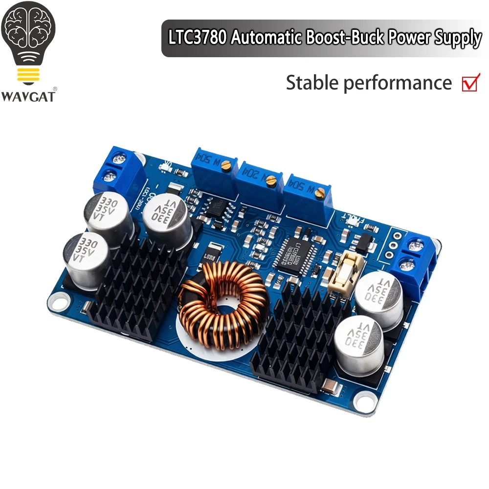 LTC3780 DC-DC 5-32V to 1V-30V 10A Automatic Step Up Down Regulator Charging Module Power supply module