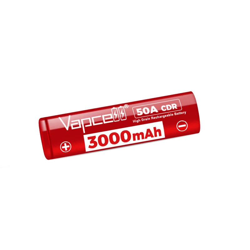 بطارية عالية التصريف INR18650 Vapcell Z30 18650 3000mah 3.7V 50A CDR بطاريات ليثيوم أيون قابلة للشحن حزمة بطارية خلية طاقة قوية