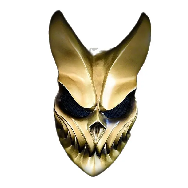 Mouth Movable Masks Cosplay Bar Party Costume Halloween Russian Band Dead Nuclear Mask Stage Gothic Ears Props Toys Accessories