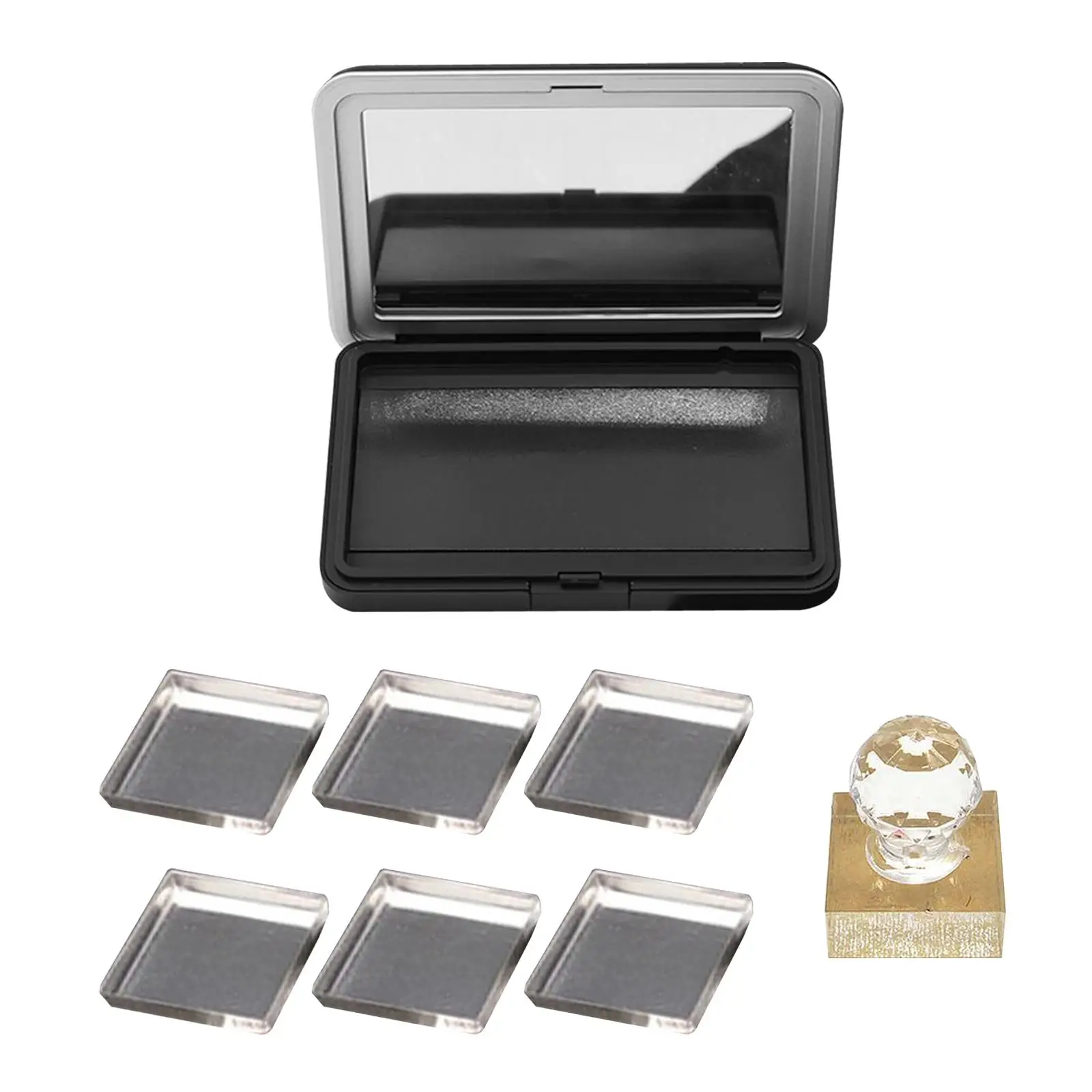 Empty Eyeshadow Palette, Cosmetic Storage Cases Small Containers for Eyeshadow