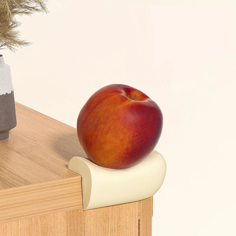 10 Uds. De pegatinas anticolisión para esquina de la mesa de bebé, protectores de esquina de tira suave para proteger los bebés de golpes y colisiones