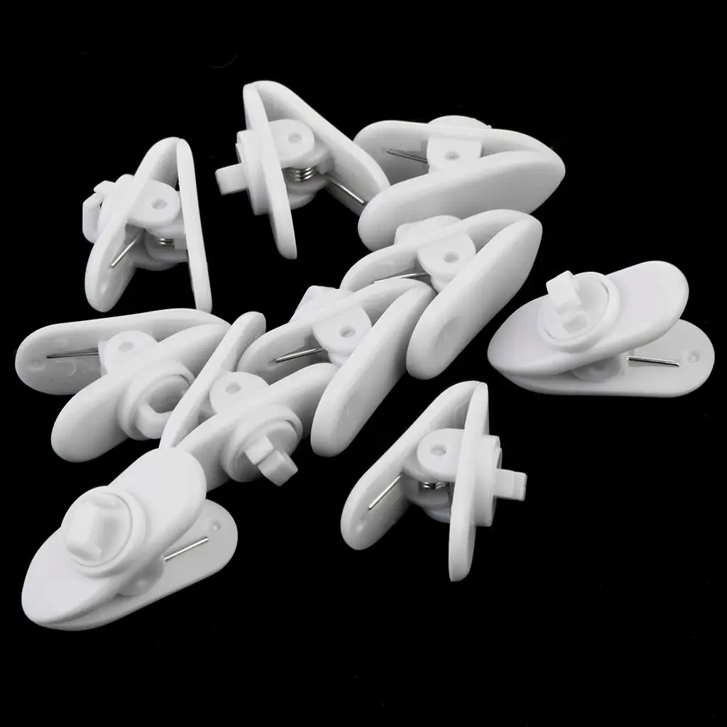 10 Pcs. Headphones Cable Holder Cable Clamp Cable clip and clamp for Headset Mic