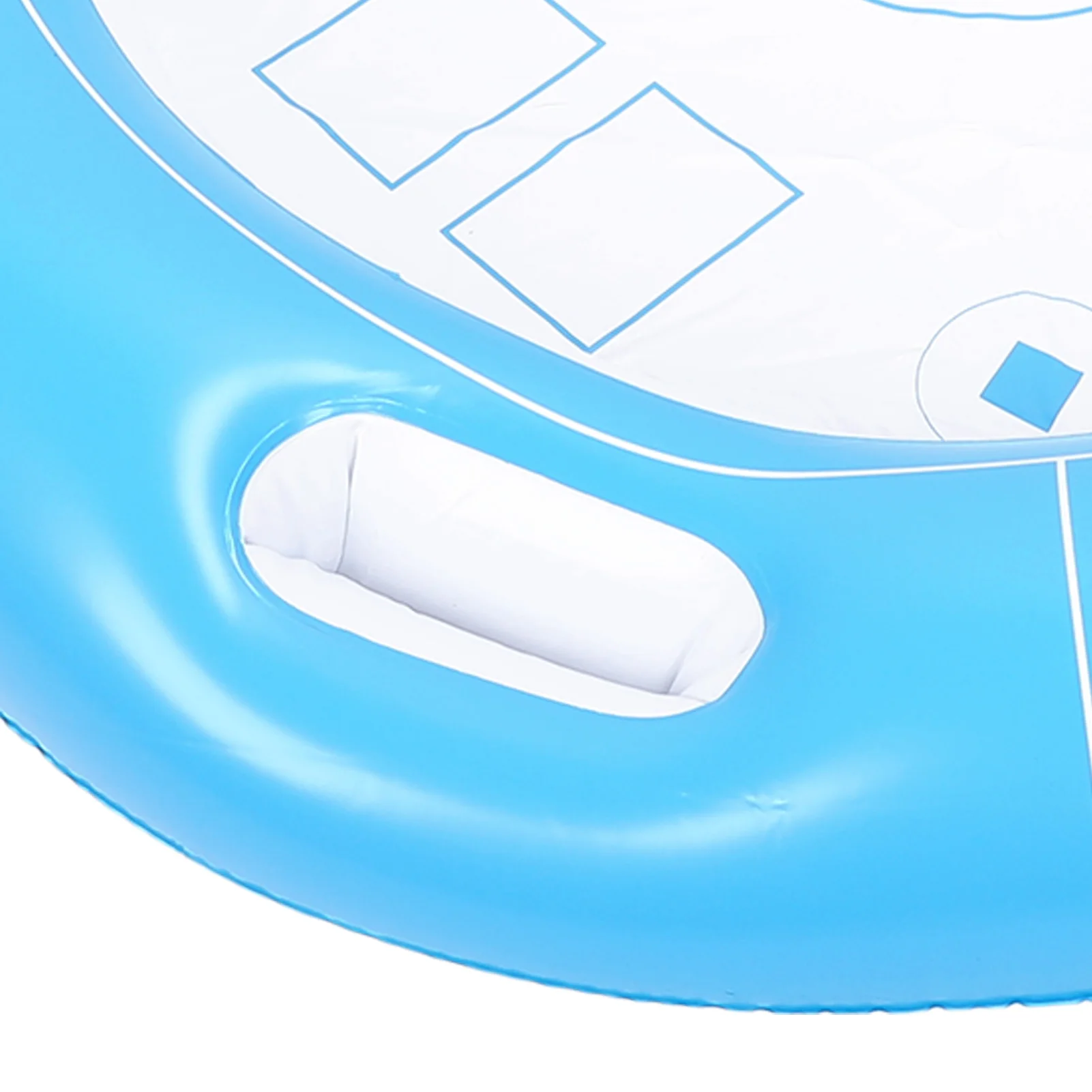 Pool Floating Table Oversized Round Card Games Inflatable Tray for Indoor Outdoor Beach Summer Parties