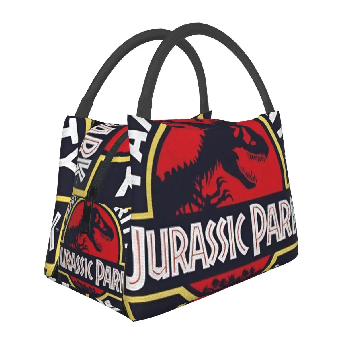 

Jurassic Park Carpet Park Security Officer Portable insulation bag for Cooler Thermal Food Office Pinic Container