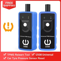 Sensor Reset for Tyre Car U508 2021 Learning Pressure Rotation Universal Mode Tool Tire Automotive Relearn EL50448 Scanner TPMS