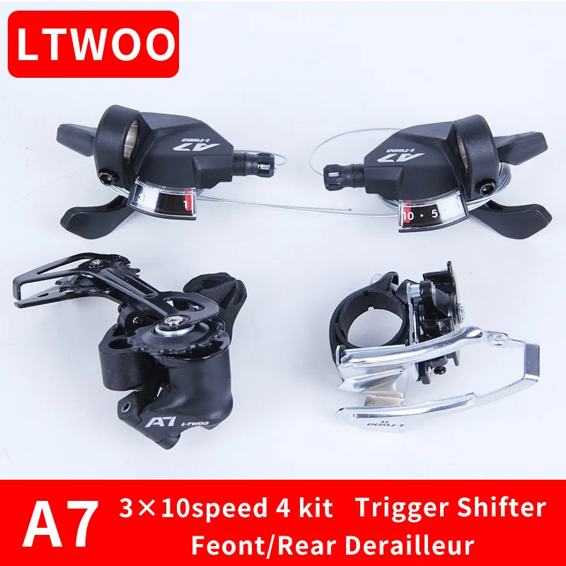 LTWOO A7 3x10 30 Speed Mountain Bike Front Rear Derailleur Trigger Shifter Set MTB Drivetrain Replacement Parts