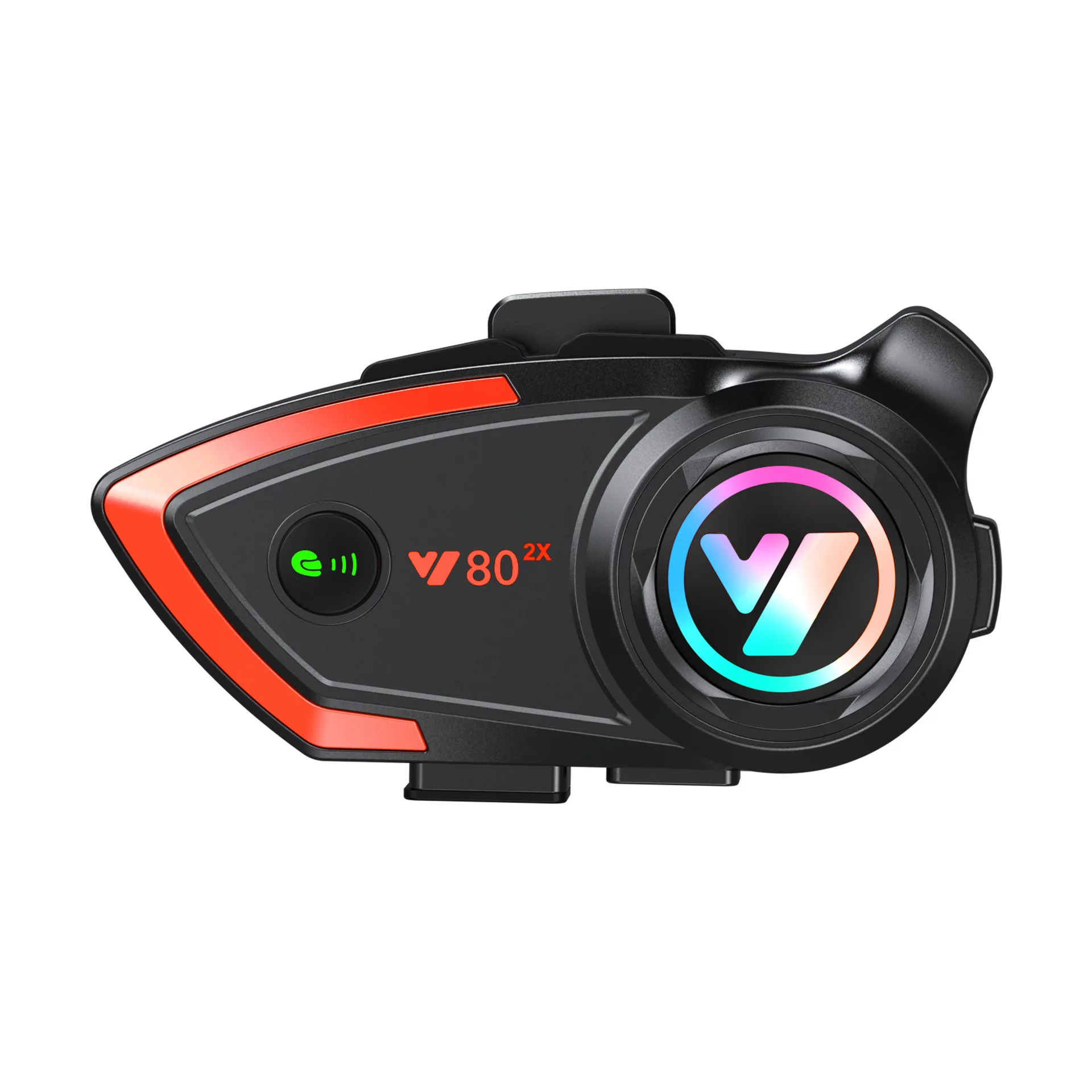 Motorradhelm Bluetooth Headset Intercom Mikrofon Universal Zubehör Vollhelm Halbhelm 3/4 Helm Face-off Helm – Detail 1