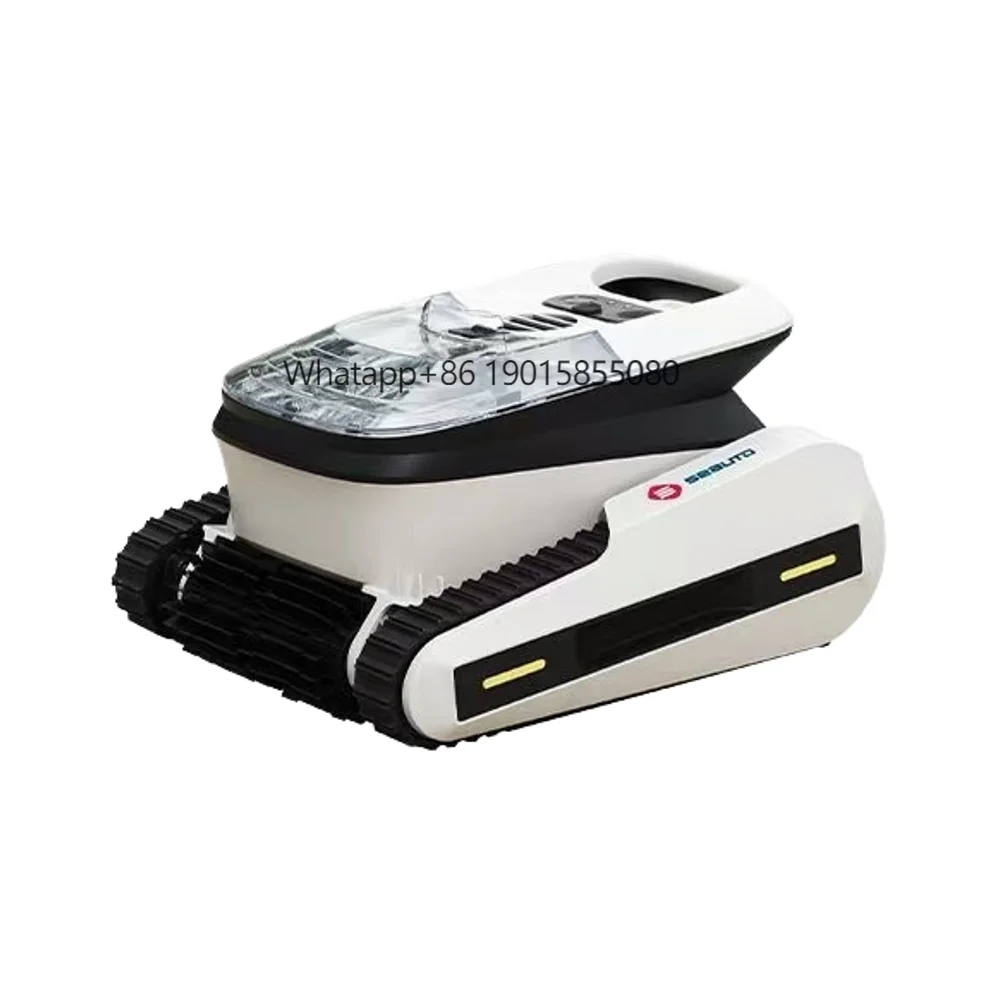 

Intelligent Wireless Automatic Pool Bottom Cleaning Robot with Underwater Vacuum Cleaner for Outdoor Use