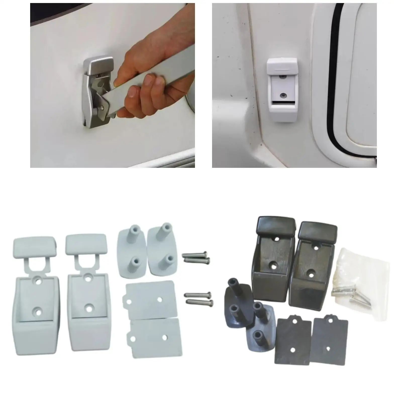 2Pcs Awning Leg Bracket Compatible Fittings Compact Stable Direct Replace Portable Accessories Sturdy for F65 F80S F45S