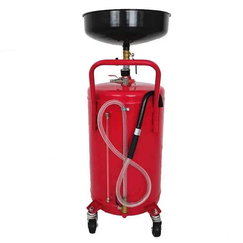 80L Pneumatic Oil Pump with Measuring Cup Waste Oil Collector with Dual Purpose for Oil Extraction and Waste Recovery