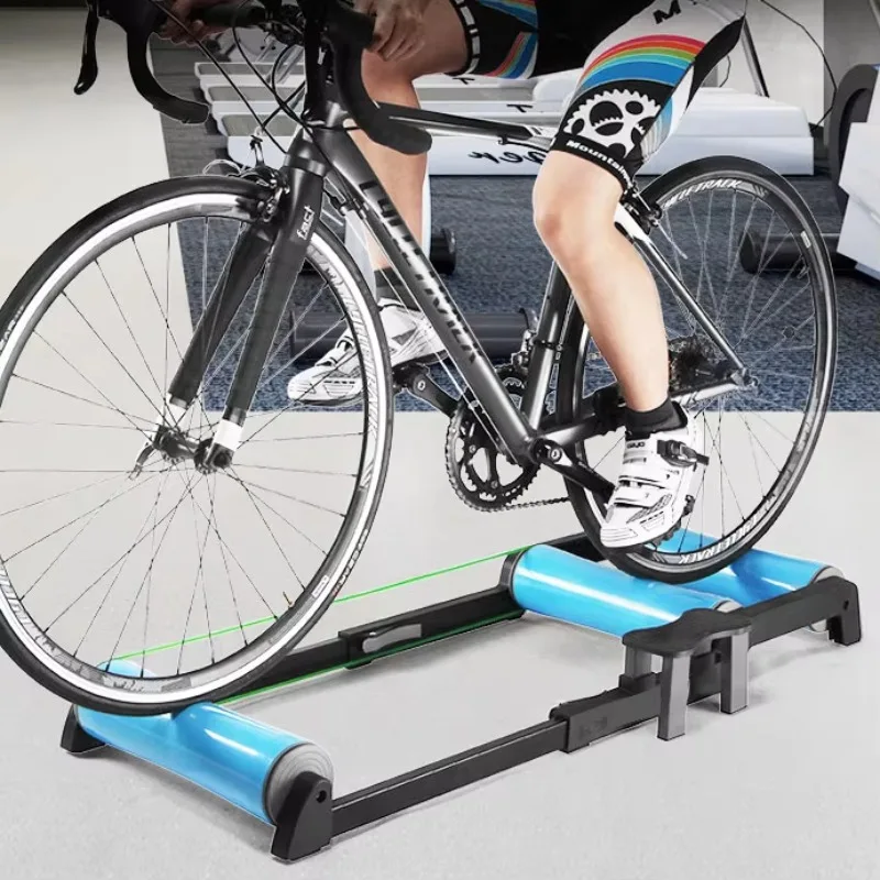 

Foldable Space-Saving Indoor Bike Roller Trainer