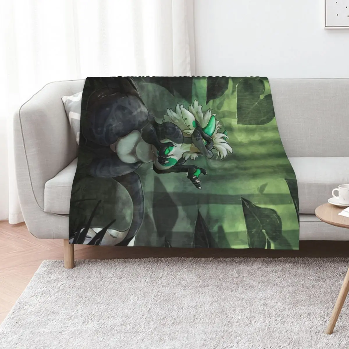 

Mesmerized Throw Blanket Cute Furrys Furry funny gift Blankets