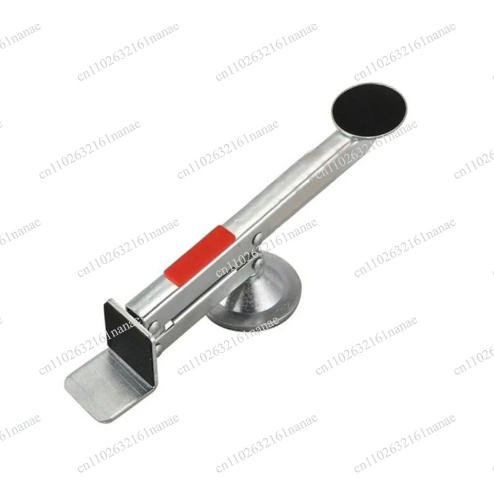 New Sturdy Metal Installation Auxiliary Tool, 360° Rotatable Lever Type Height Adjustment Bracket for Door Mounting