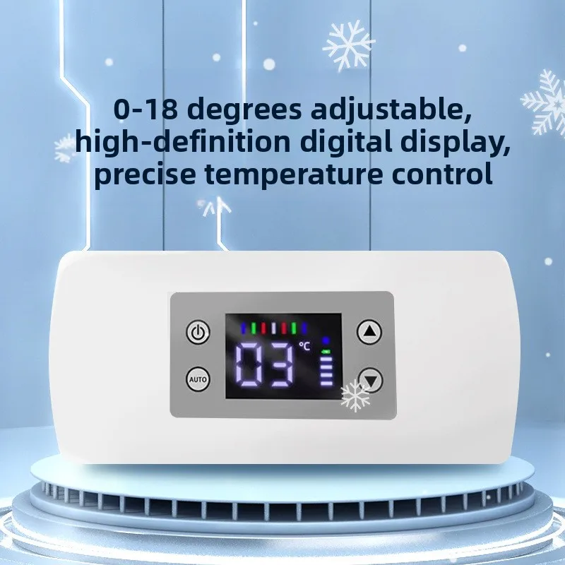 Portable Insulin Cooler Case with Digital Temperature Control 2-8°C for Home Outdoor Car Travel Medicine Refrigerator