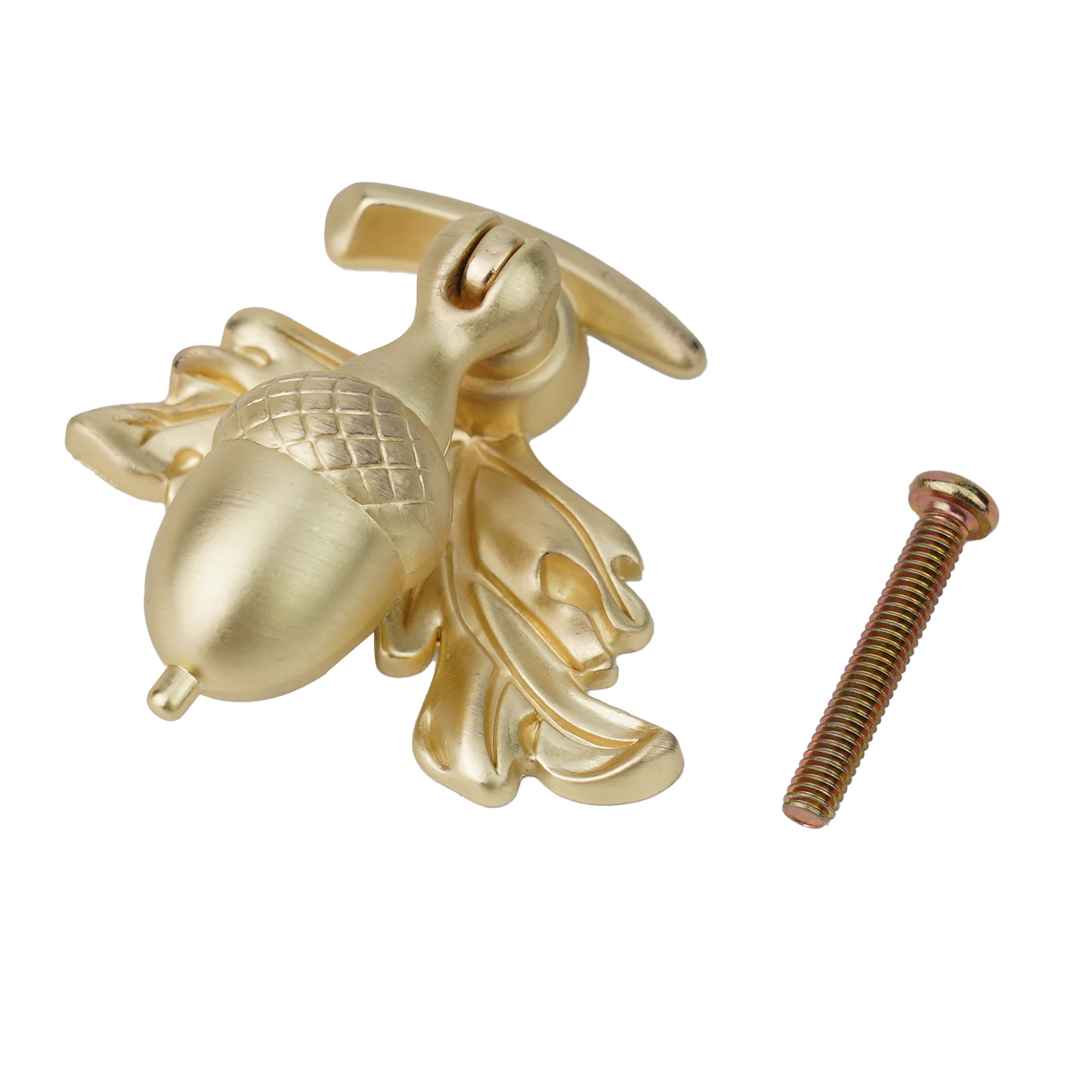 Classical Design Handle Drawer Knob Zinc Alloy Easy Installation Bedside Cabinet Drawers Classic Design S Acorn Bedside Cabinet