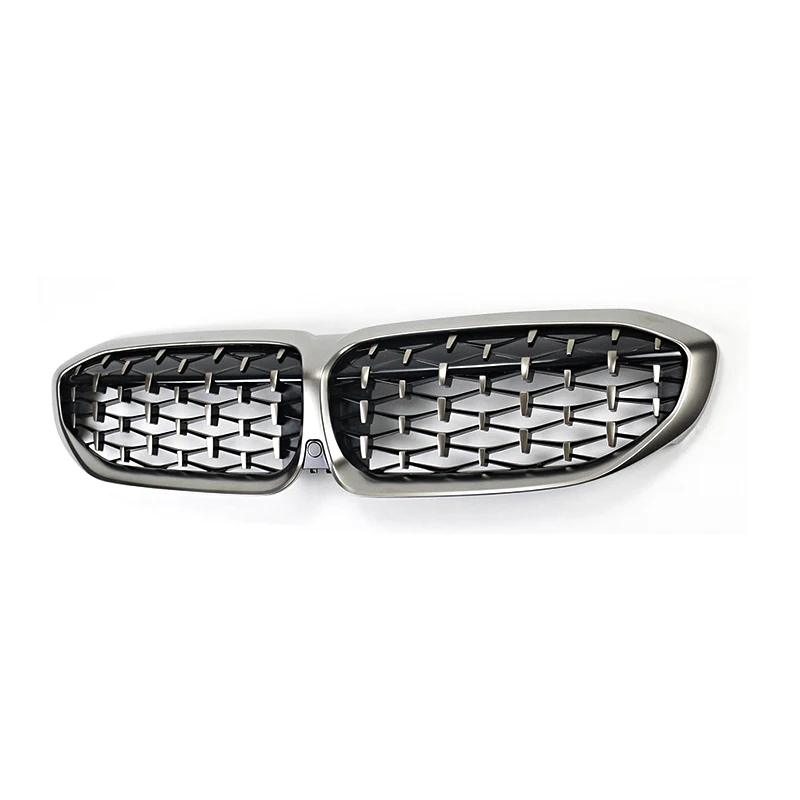 ROLFES Car Front Bumper Kidney Hood Grille Racing Grills Replacement For BMW 3 Series G20 G21 330i M3 340i 2020-2022