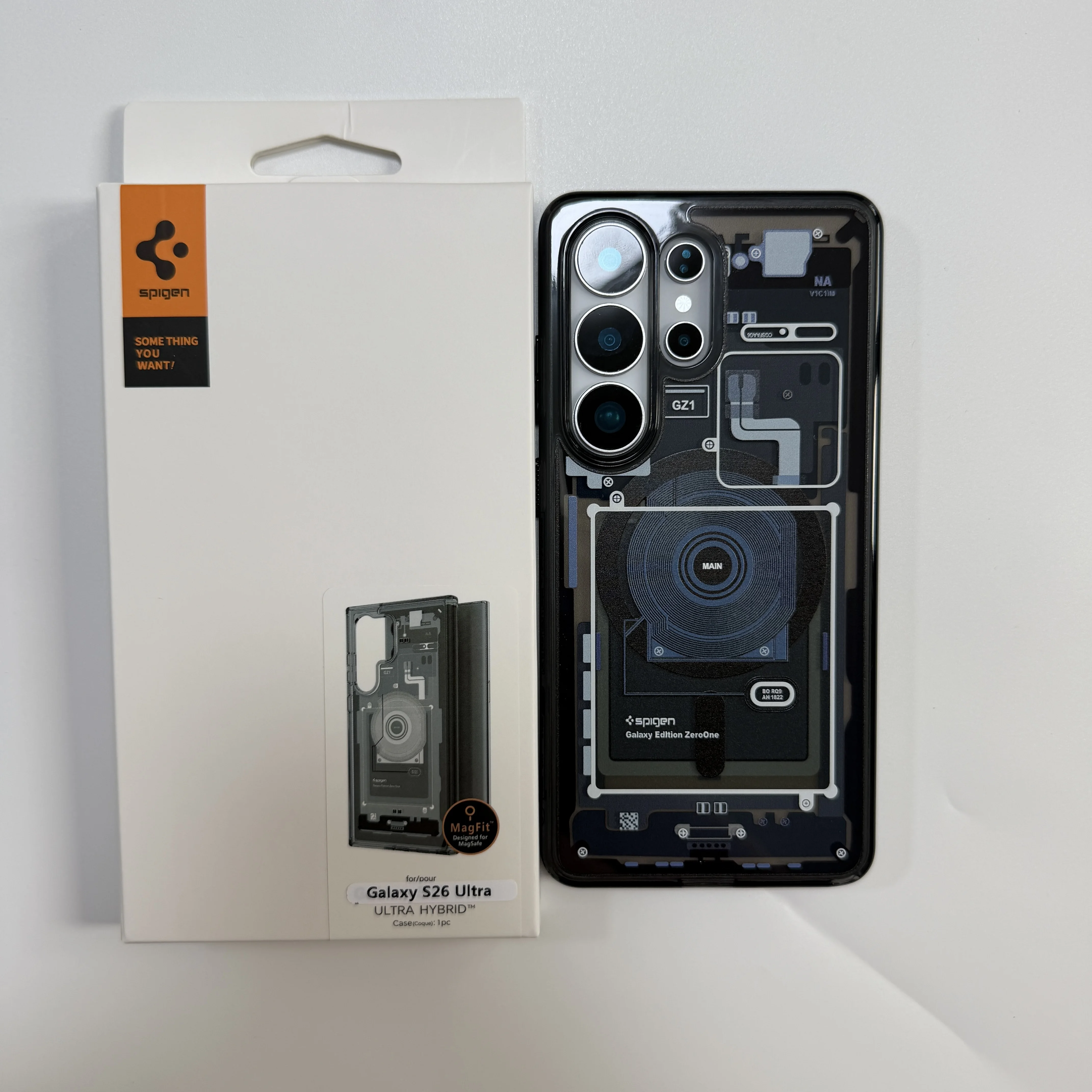 Original Spigen Magnetic Magfit Case For Samsung Galaxy S26 S25 S24 S23 UItra Magesafe Cover Support Wireless Charging With box