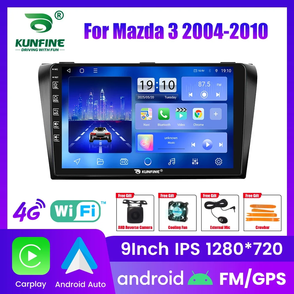 

Автомагнитола Android для Mazda 3 2004-2010, 2DIN, 8-ядерный процессор, GPS-навигация, IPS-экран, поддержка CarPlay и Android Auto
