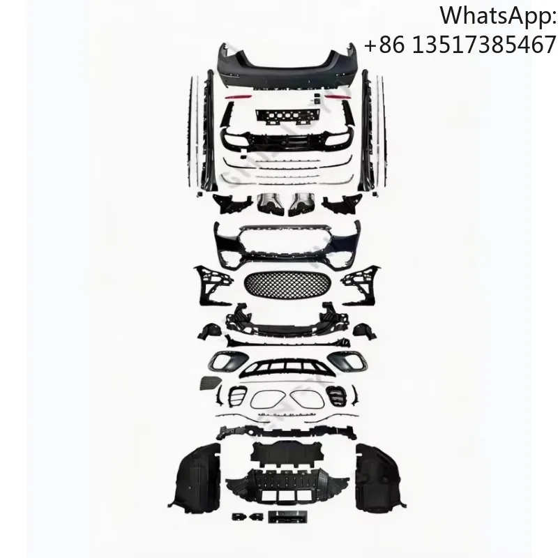 

Auto Part Bodykit for Mercedes S Class W223 2021+ Upgrade to S65 Grill Front/Rear Bumper Convert Kit Good New Tow Hook Clips