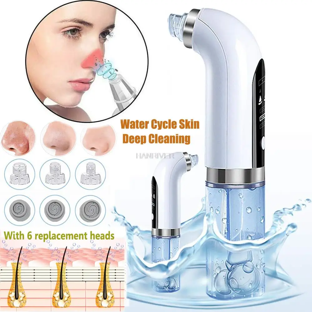 Electric Blackhead Facial Removal Ultra Fine Facial Cleaner Pore Acne Vacuum Cleaner Skin Care Tool