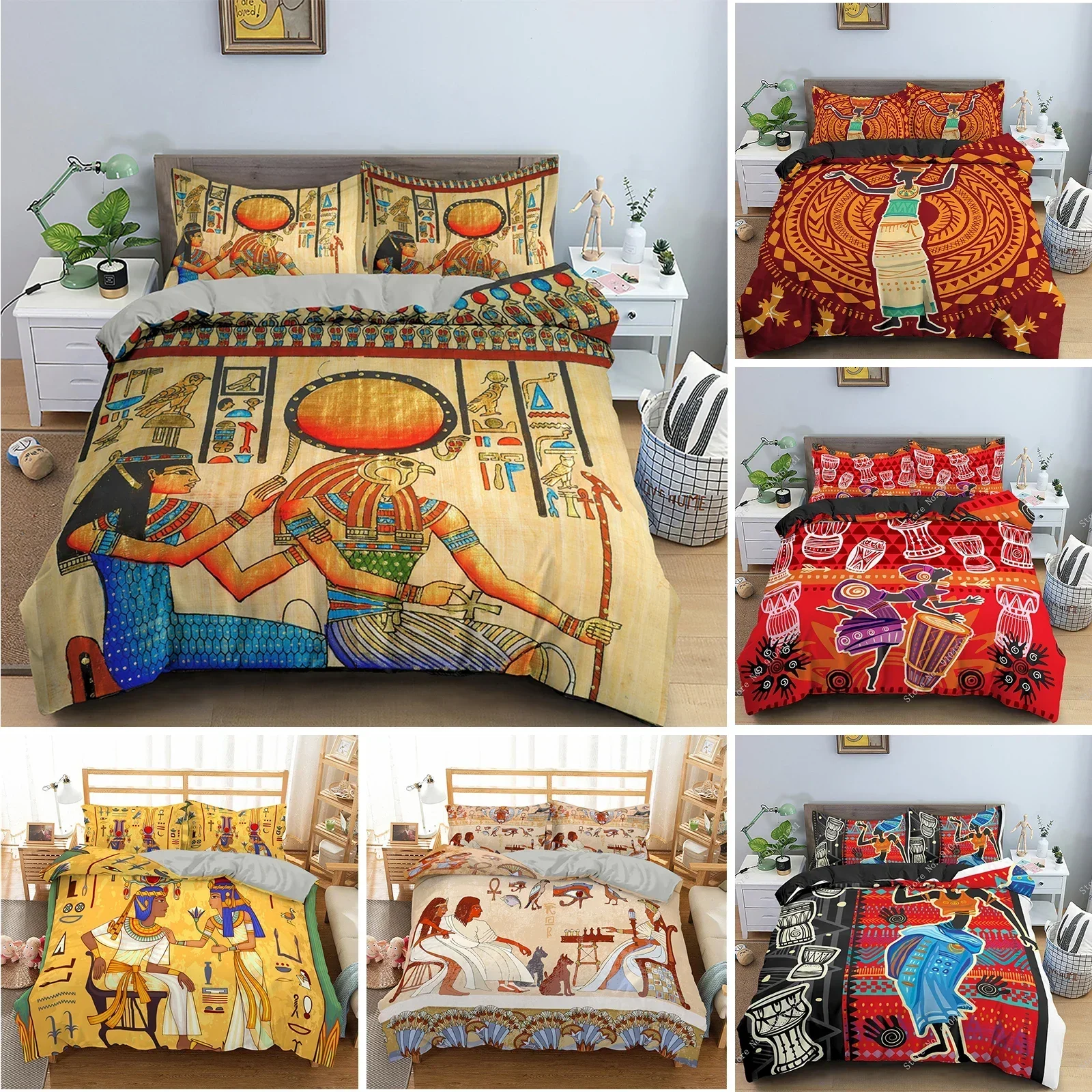 Egyptian Ancient Egypt Tribe C - Home Textiles Egypt ulasan dan harga