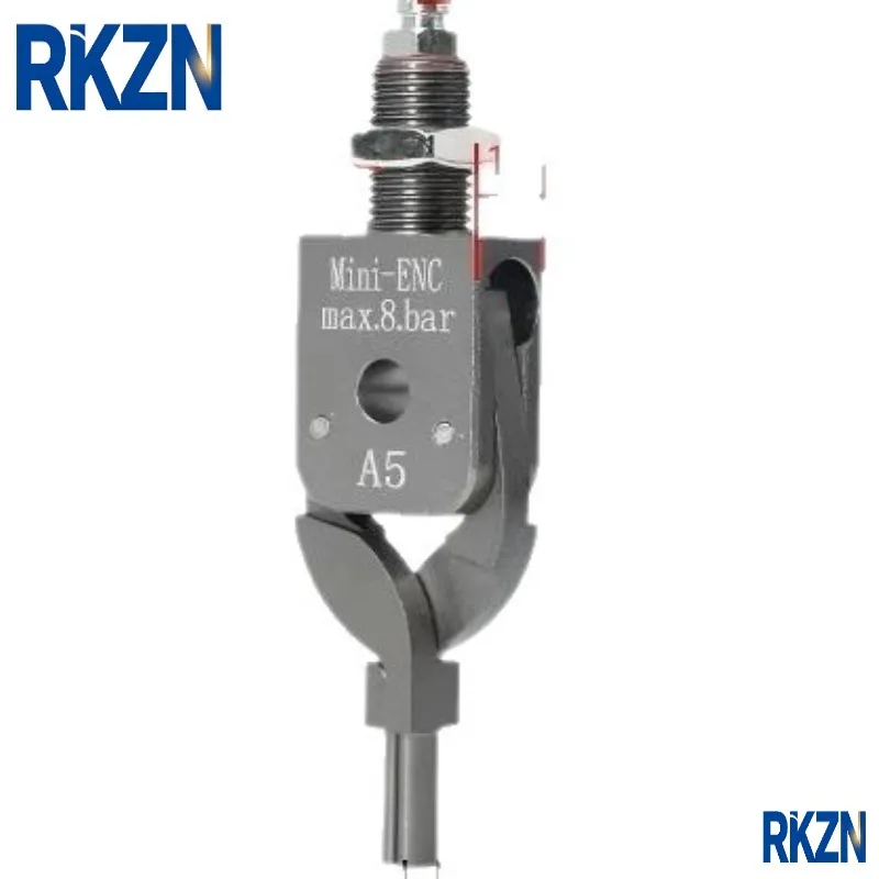 Mini EHNC Series Pneumatic Inner Bore Gripper with Detection, A4/A5/A6 Internal Expansion Clip for Injection Robot End Arm