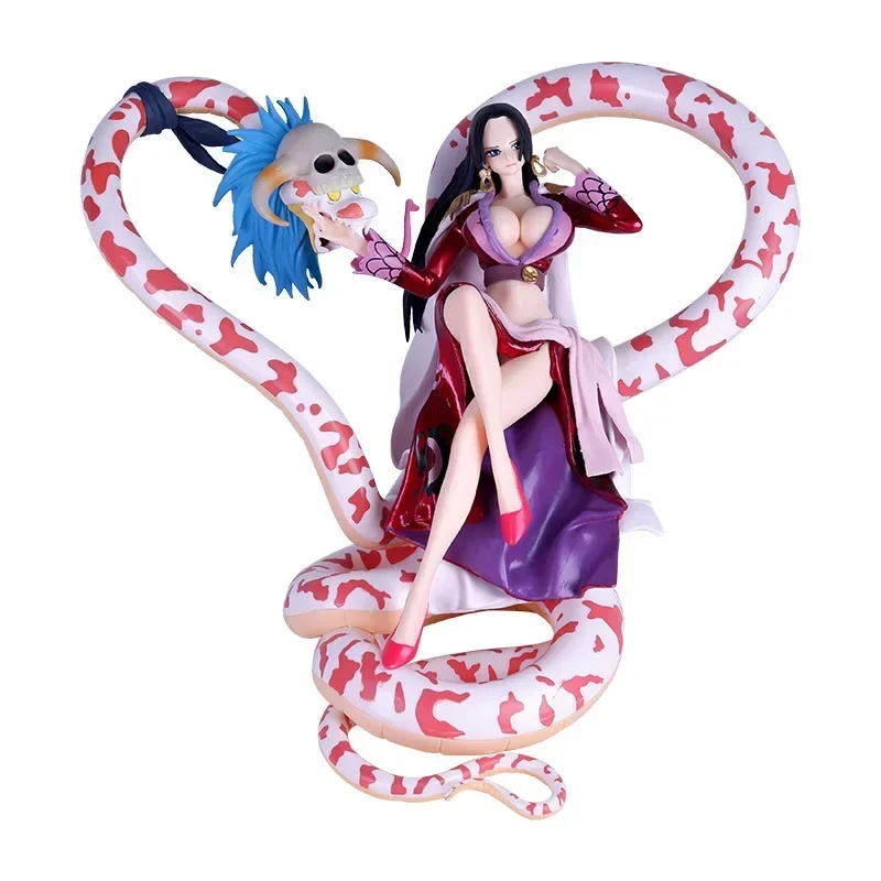 One Piece Figure POP Snake Empress Hancock Model Ornament Animation Action Figures Toy Collection Gifts