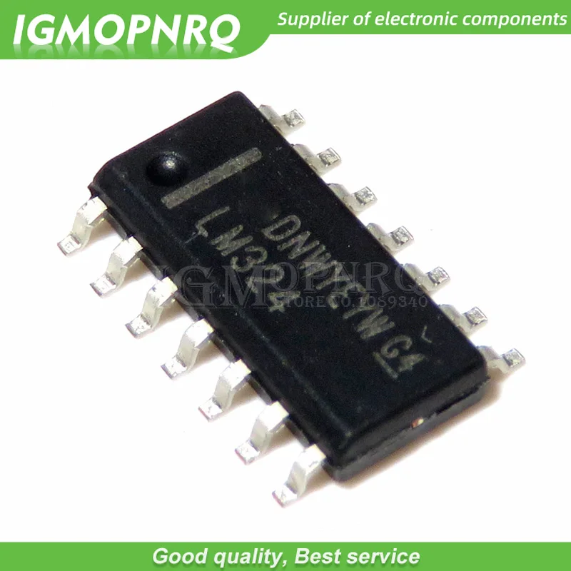 10PCS free shipping LM324D LM324  LM324DT  LM324DR chip SOP14 100% new original