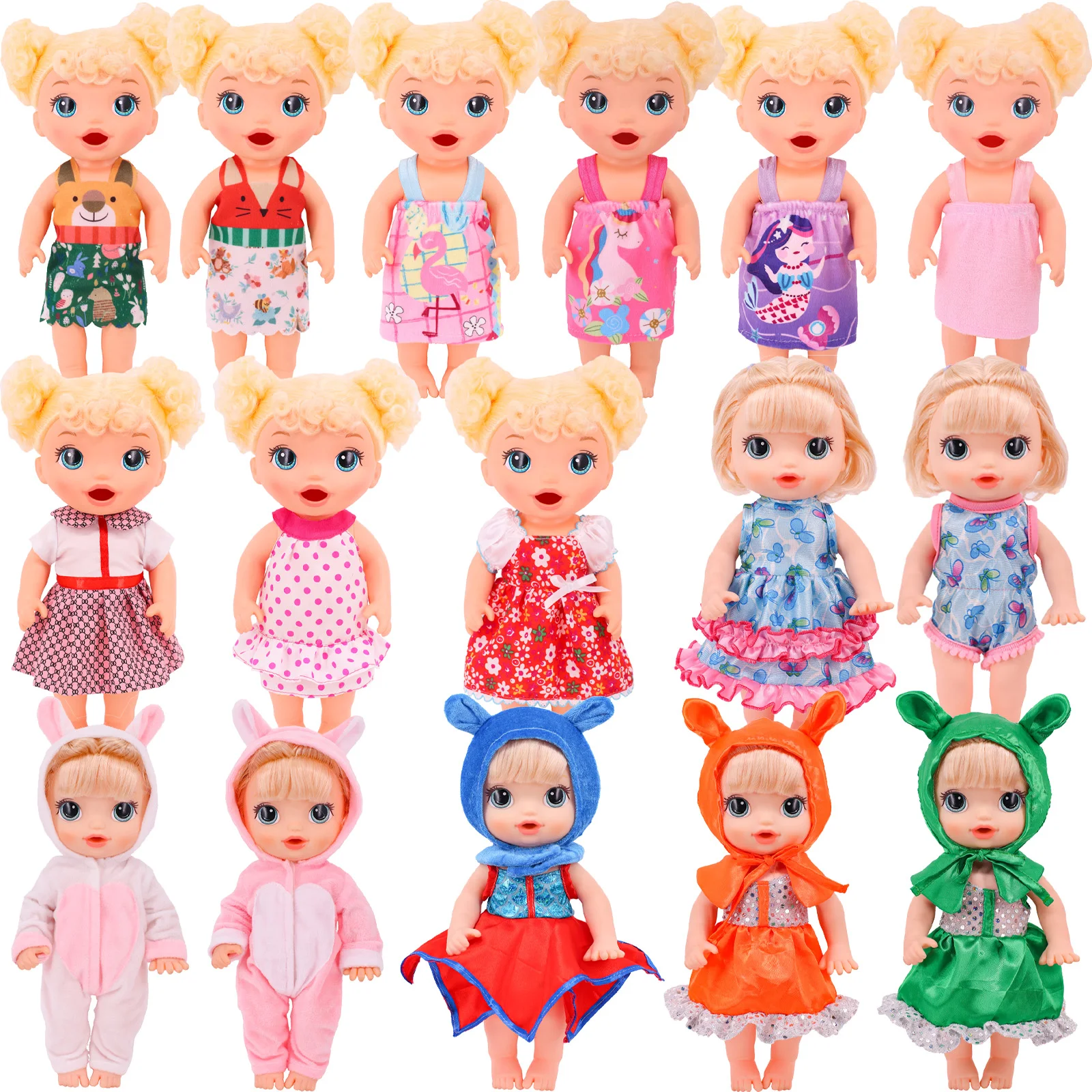 14.5Inch Doll Clothes Shoes Accessories For 32-34Cm Paola Reina,Wellie Wishers，EXO ,Alive Baby Doll Nancy Girl's Toy Gifts