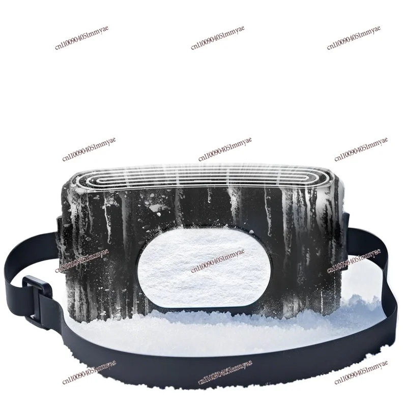 

Waist semiconductor cooling portable fan outdoor long battery life cooling artifact portable
