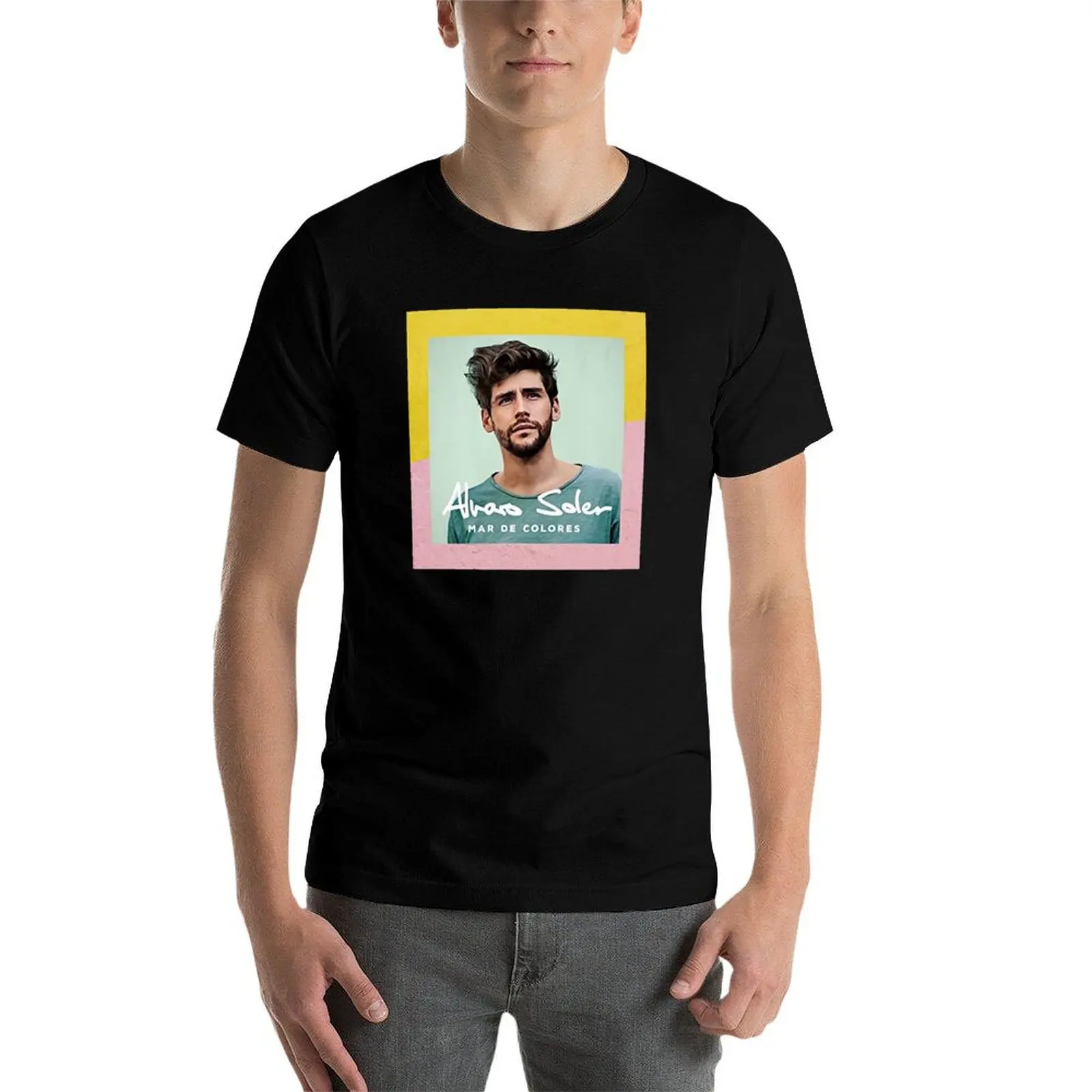

Alvaro Soler - Mar De Colores T-Shirt man t shirt luxury funny t shirts dark humor T-Shirt
