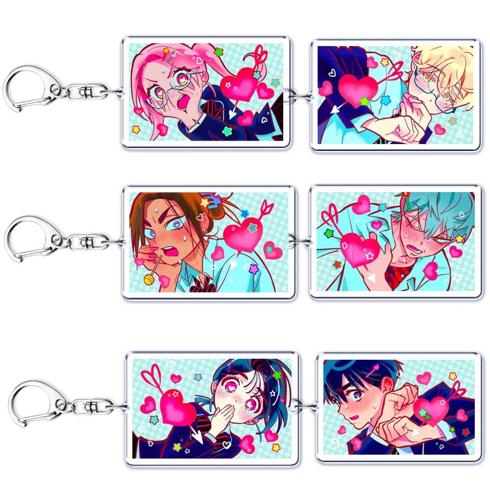 حار الغريبة المرحلة سلاسل المفاتيح للنساء اكسسوارات حقيبة لوكا إيفان Till Mizi Hyuna Sua قلادة مفتاح سلسلة Keyrings مجوهرات المشجعين الهدايا