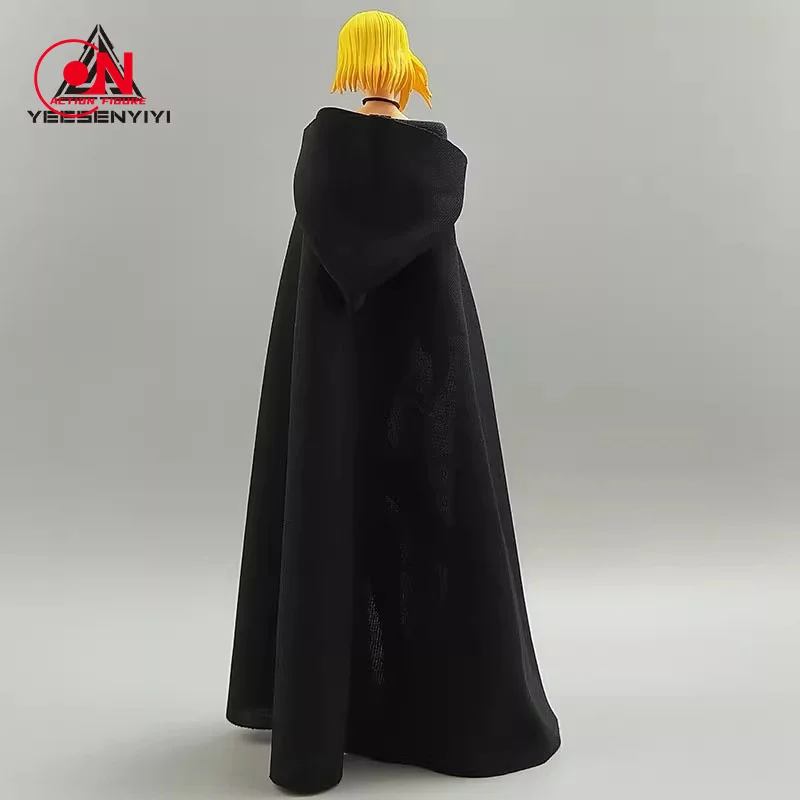 1/6 مقياس أنثى الجندي معالج مقنعين عباءة طويلة نموذج الملابس والاكسسوارات ل 30 سنتيمتر BJD عمل الشكل دمية الجسم #4