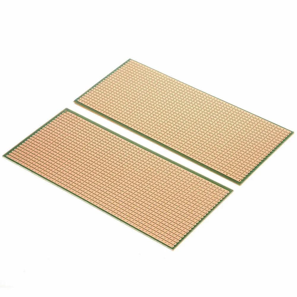 1.2MM PCB Platine Single Side Circuit Perf Board 16.5 X 14.5 Cm 2Pcs Stripboard Veroboard Quality New Practical