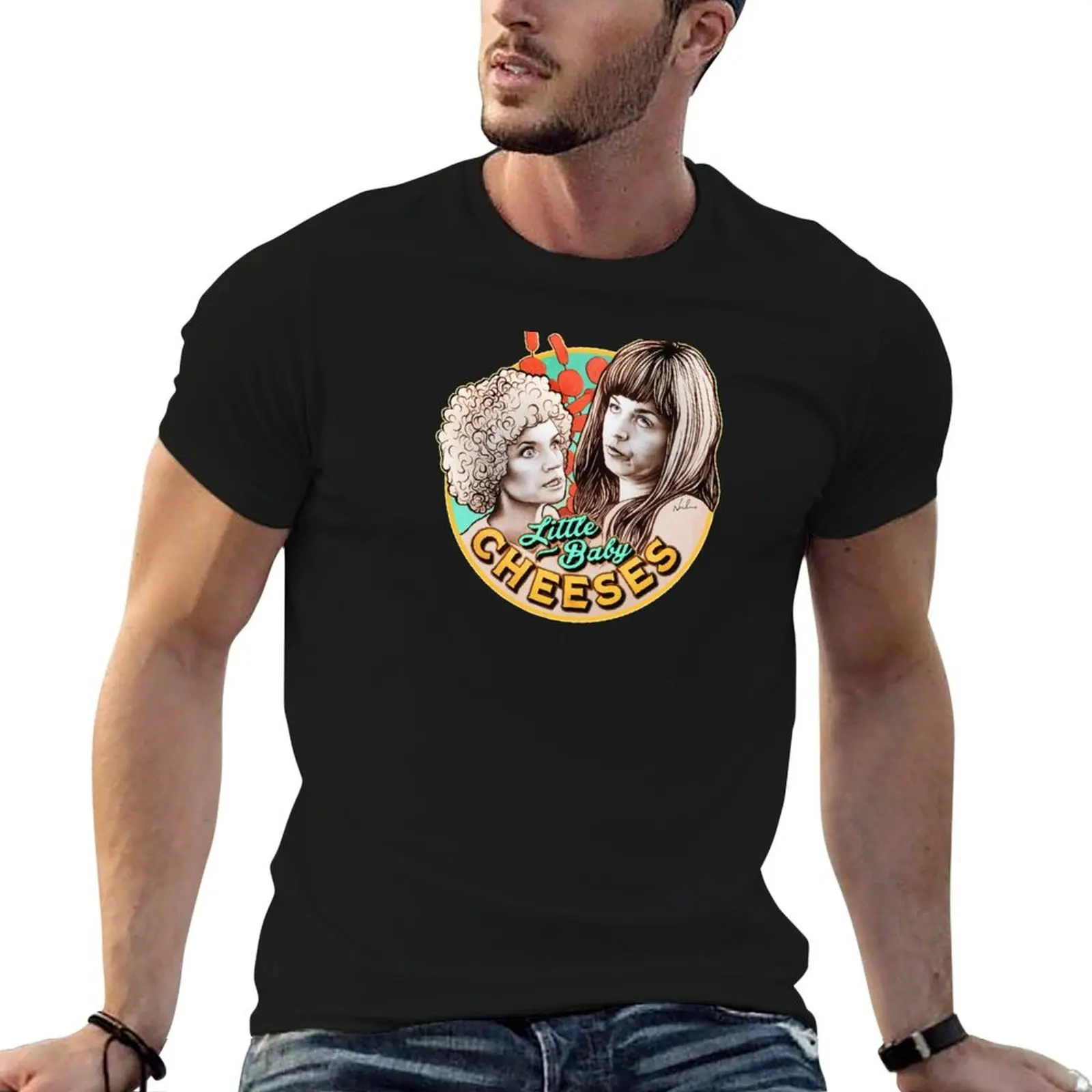 LITTLE BABY CHEESES T-Shirt clothes funny gifts Men's cotton t-shirt