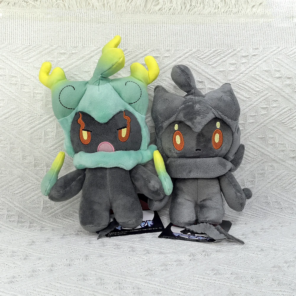 

TAKARA TOMY 2X Pokemon LEGENDS Shiny Marshadow 8" Plush Soft Toy , Switch Game Teddy Sword Shield Stuffed Animal Cartoon Doll