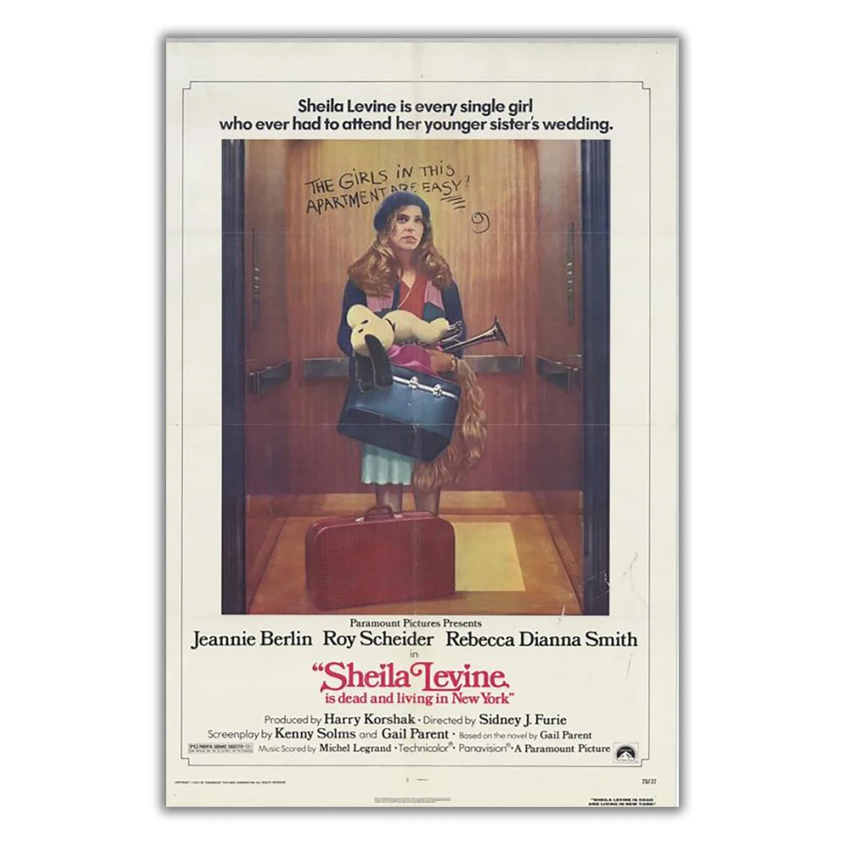 WM3021 Sheila Levine Is Dead and Living in New York Wonderful Classic Movie HD Silk Fabric Poster Art Decor Indoor Painting Gift