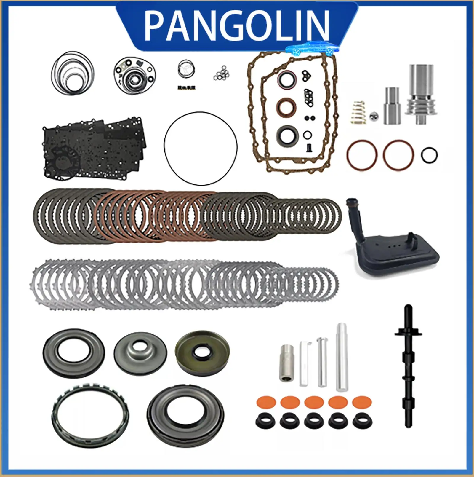 

Комплект для капитального ремонта трансмиссии PANGOLIN с поршневым фильтром и фрикционными пластинами для Cadillac Escalade STS-V и Chevrolet Camaro